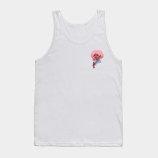 Magical girl with a flower Tank Top